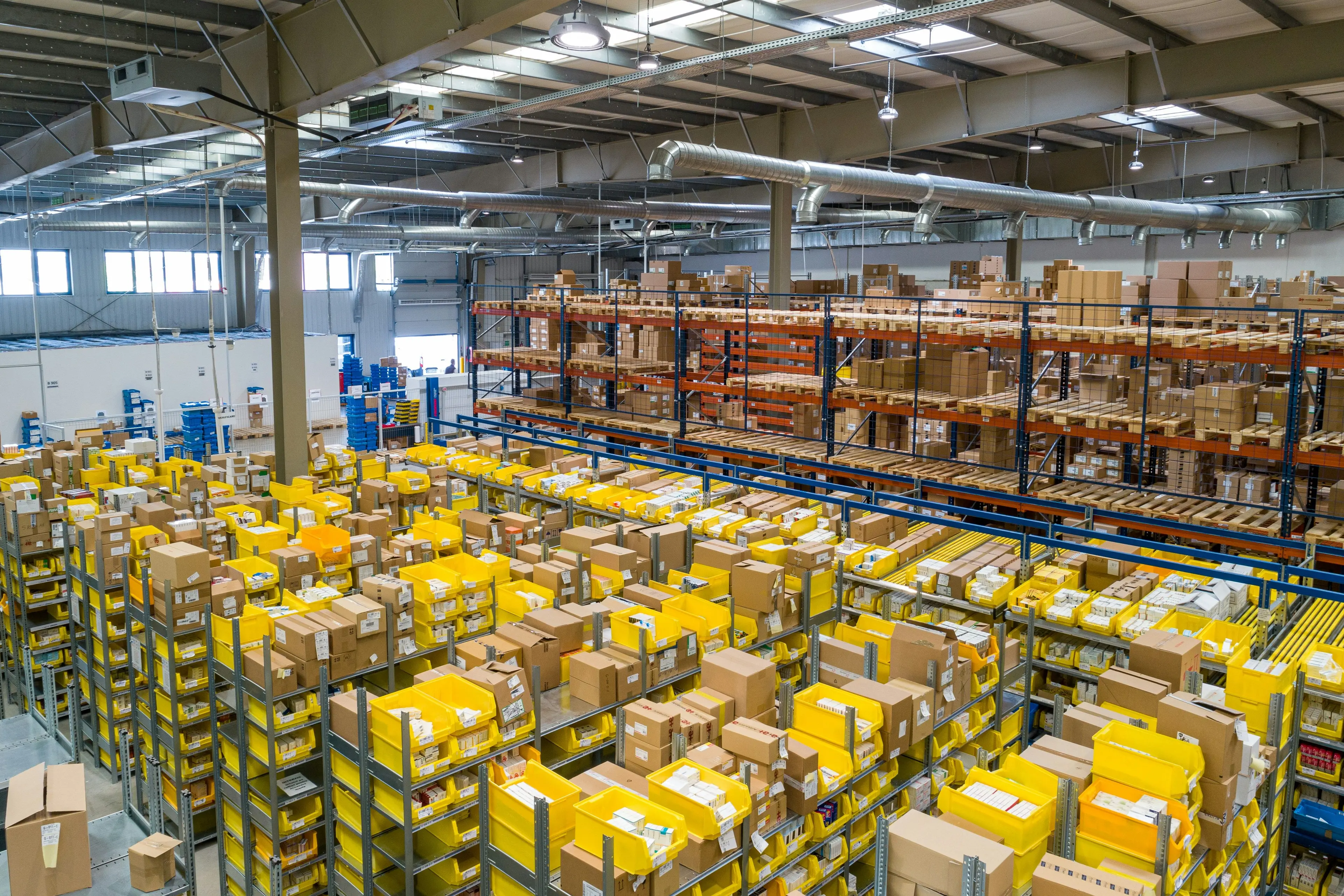 Fulfilmentmagazijn van Webshop Logistics Limburg